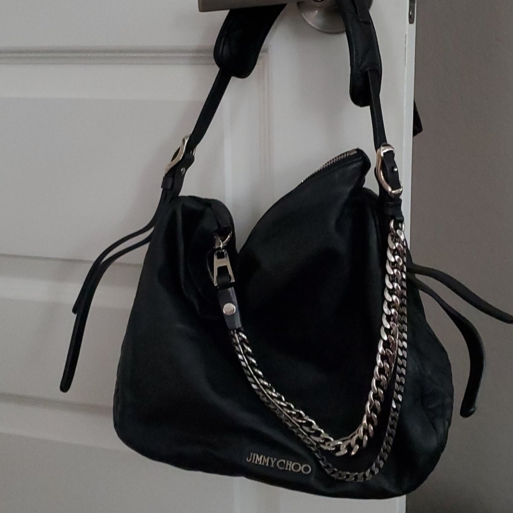 Jimmy Choo Boho Biker Hobo
